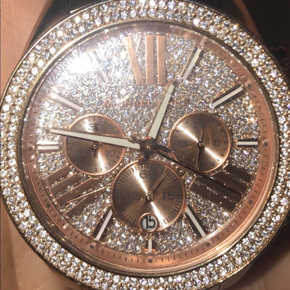 Michael Kors women’s watch pink gold